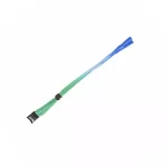 akinių dirželis blue ombre