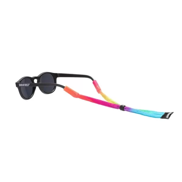 dirželis tie-dye ombre kita pusė su akiniais