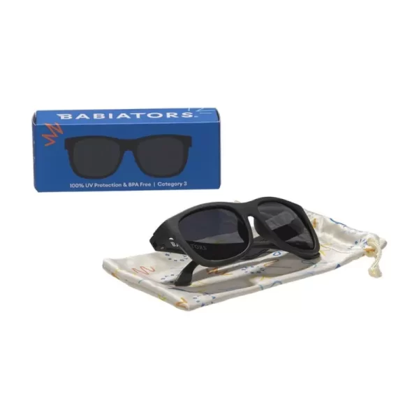 navigator jet black dėžutė su akiniais