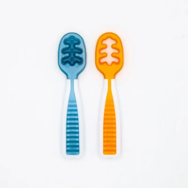 Num Num primaitinimo šaukšteliai Blue & Orange - Image 2