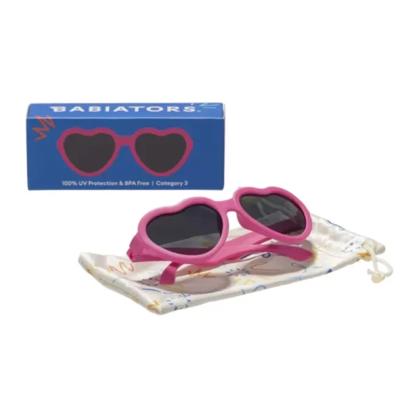 Babiators Akiniai Hearts - Paparazzi Pink - Image 4